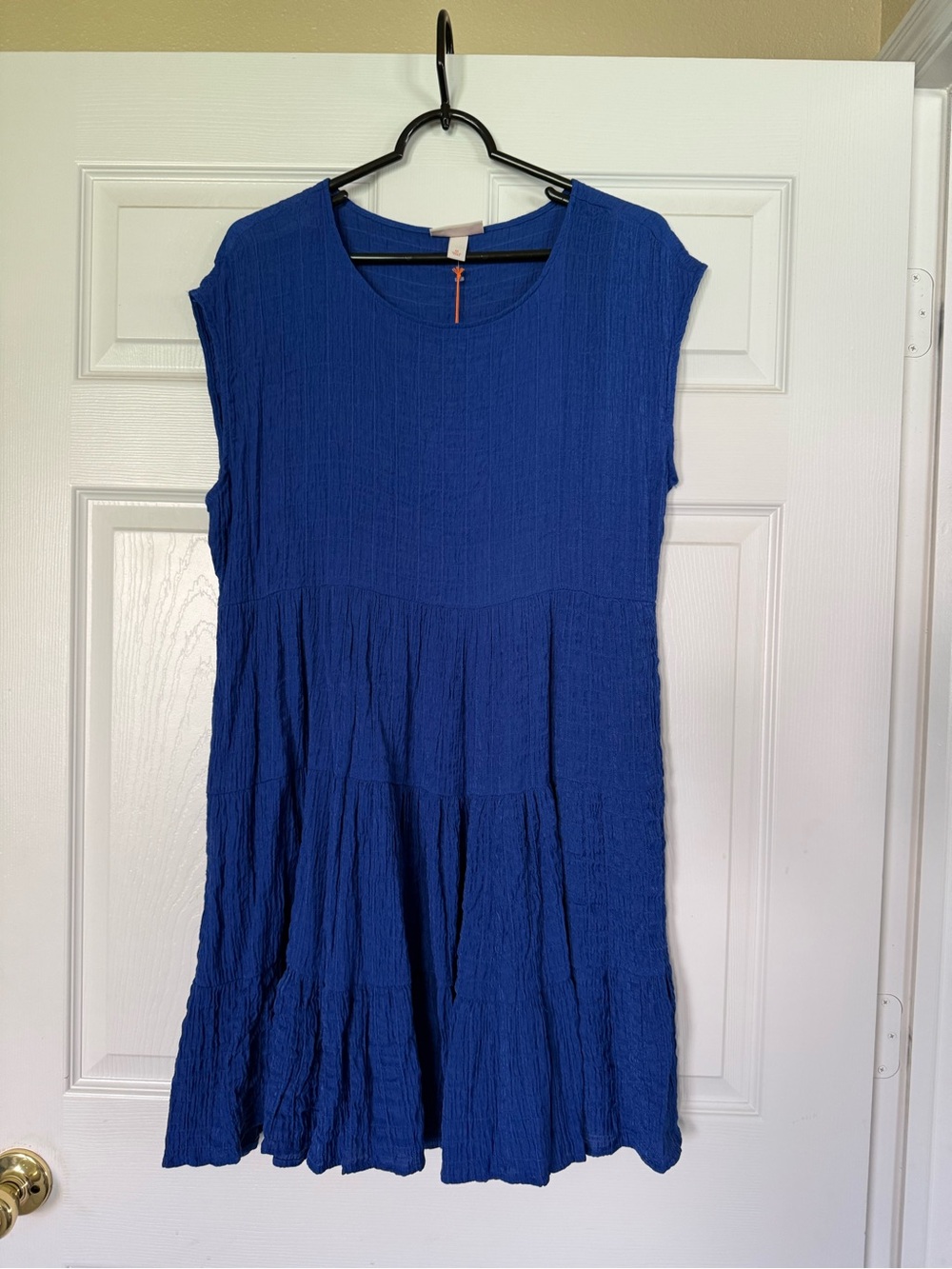 Knox Rose Royal Blue Tiered Midi Dress